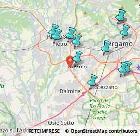 Mappa Via Provinciale Dalmine Almè, 24048 Treviolo BG, Italia (4.32583)