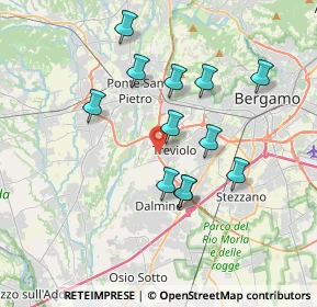Mappa Via dei Compagnoni, 24048 Treviolo BG, Italia (3.27417)