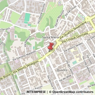 Mappa Via Verdi Giuseppe, 33, 21012 Cassano Magnago, Varese (Lombardia)