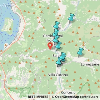 Mappa Via Benvenuto Cellini, 25068 Sarezzo BS, Italia (2.95091)