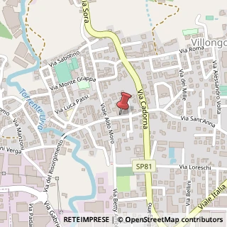 Mappa Via del Risorgimento, 11, 24060 Villongo, Bergamo (Lombardia)