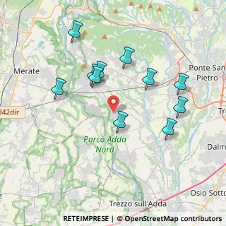 Mappa Via Monsignor Clemente Riva, 24030 Medolago BG, Italia (3.69727)