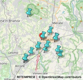 Mappa Via Don Colombo, 23871 Lomagna LC, Italia (3.18)