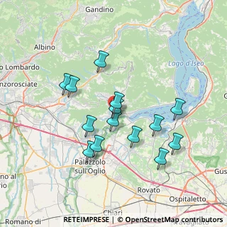 Mappa 24060 Villongo BG, Italia (6.50357)