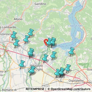Mappa 24060 Villongo BG, Italia (9.125)