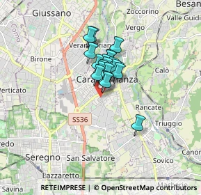Mappa Via Virgilio, 20841 Carate Brianza MB, Italia (0.931)