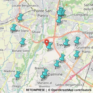 Mappa Via Vasco da Gama, 24048 Treviolo BG, Italia (2.64188)