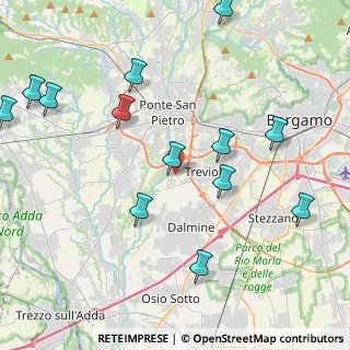 Mappa Via Vasco da Gama, 24048 Treviolo BG, Italia (4.94077)