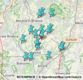 Mappa Via Don Consonni, 23880 Casatenovo LC, Italia (3.00059)