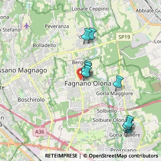 Mappa Via Venegoni Mauro, 21054 Fagnano Olona VA, Italia (1.96091)