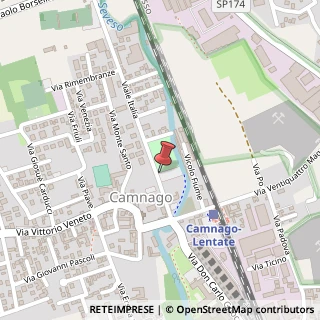 Mappa Viale Italia, 31, 20823 Lentate sul Seveso, Monza e Brianza (Lombardia)