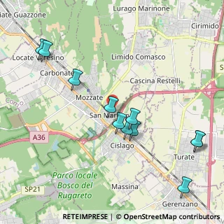 Mappa Via Don Luigi Sturzo, 22076 Mozzate CO, Italia (2.20818)
