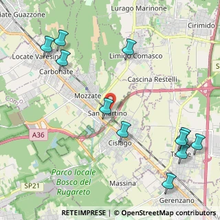 Mappa Via Don Luigi Sturzo, 22076 Mozzate CO, Italia (2.71818)