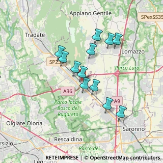 Mappa Via Don Luigi Sturzo, 22076 Mozzate CO, Italia (2.98333)