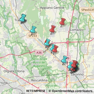 Mappa Via Don Luigi Sturzo, 22076 Mozzate CO, Italia (5.0835)