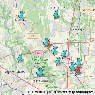 Mappa Via Don Luigi Sturzo, 22076 Mozzate CO, Italia (5.06357)