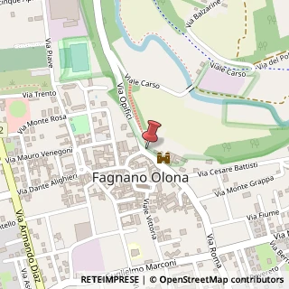 Mappa Piazza XX Settembre, 9, 21054 Fagnano Olona VA, Italia, 21054 Fagnano Olona, Varese (Lombardia)