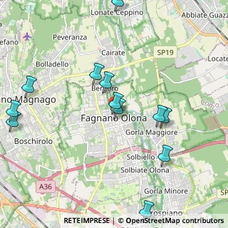 Mappa Piazza XX Settembre, 21054 Fagnano Olona VA, Italia (2.33083)