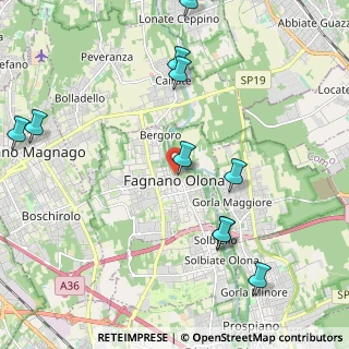 Mappa Piazza XX Settembre, 21054 Fagnano Olona VA, Italia (2.68818)