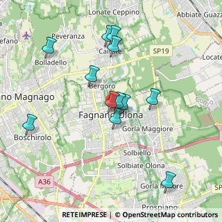 Mappa Piazza XX Settembre, 21054 Fagnano Olona VA, Italia (1.79083)