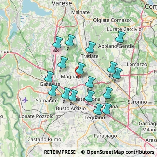 Mappa Piazza XX Settembre, 21054 Fagnano Olona VA, Italia (6.70647)