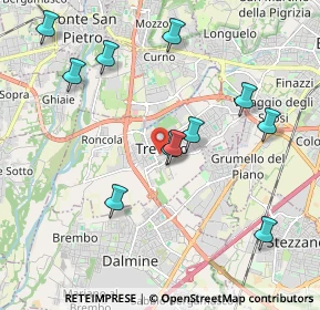 Mappa Piazza Monsignore Premarini, 24048 Treviolo BG, Italia (2.05364)