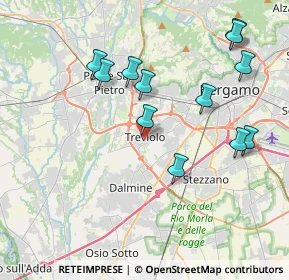 Mappa Piazza Monsignore Premarini, 24048 Treviolo BG, Italia (4.04583)