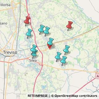 Mappa Via Giorgione, 31048 San Biagio di Callalta TV, Italia (3.22818)