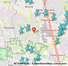 Mappa Via Tagliamento, 20833 Giussano MB, Italia (1.435)