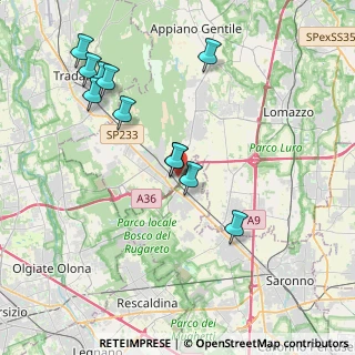 Mappa Via Gobetti, 22076 Mozzate CO, Italia (3.99818)