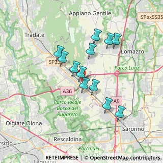 Mappa Via Gobetti, 22076 Mozzate CO, Italia (2.98)