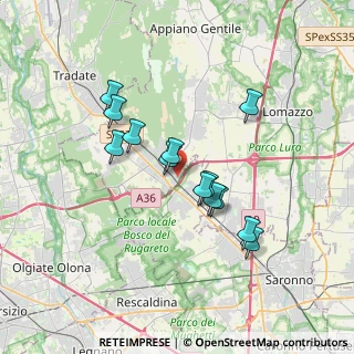 Mappa Via Gobetti, 22076 Mozzate CO, Italia (2.95846)