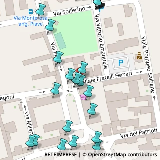 Mappa Via Fratelli Ferrari, 21054 Fagnano Olona VA, Italia (0.07407)