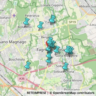 Mappa Via Fratelli Ferrari, 21054 Fagnano Olona VA, Italia (1.39722)