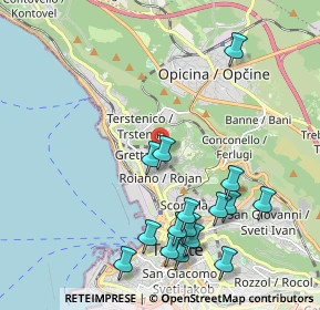 Mappa Unnamed Road, 34135 Trieste TS, Italia (2.30294)