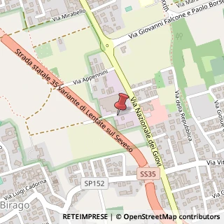 Mappa Via Gran Sasso, 7, 20823 Lentate sul Seveso, Monza e Brianza (Lombardia)