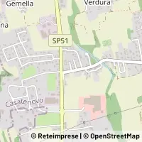 Hartă Casatenovo
