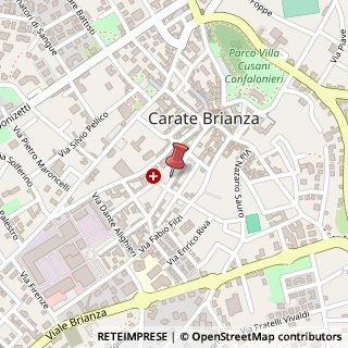 Mappa Carate Brianza, 20841 Carate Brianza, Monza e Brianza (Lombardia)