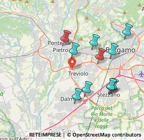 Mappa Via Trento, 24048 Treviolo BG, Italia (3.78818)