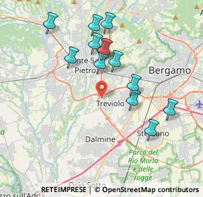 Mappa Via Trento, 24048 Treviolo BG, Italia (3.61231)