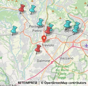 Mappa Via Trento, 24048 Treviolo BG, Italia (4.15182)