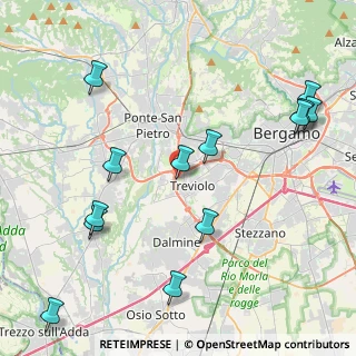Mappa Via Trento, 24048 Treviolo BG, Italia (5.58533)