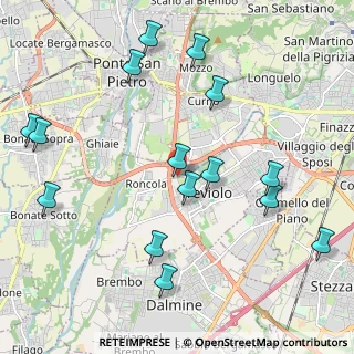 Mappa Via Trento, 24048 Treviolo BG, Italia (2.39067)