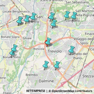 Mappa Via Trento, 24048 Treviolo BG, Italia (2.53214)