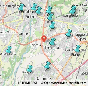 Mappa Via Trento, 24048 Treviolo BG, Italia (2.52071)