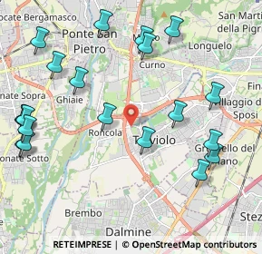 Mappa Via Trento, 24048 Treviolo BG, Italia (2.53)