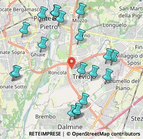 Mappa Via Trento, 24048 Treviolo BG, Italia (2.36368)