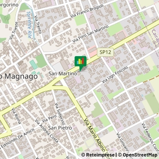 Mappa Via A. De Gasperi, 12, 21012 Cassano Magnago, Varese (Lombardia)