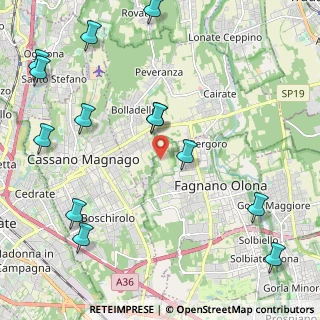 Mappa Via Brecht B., 21054 Fagnano Olona VA, Italia (2.77846)