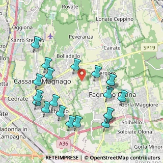 Mappa Via Brecht B., 21054 Fagnano Olona VA, Italia (2.197)